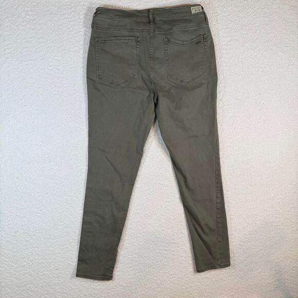 Seven7 womens utility ankle skinny olive size 12 - Picture 8 of 9